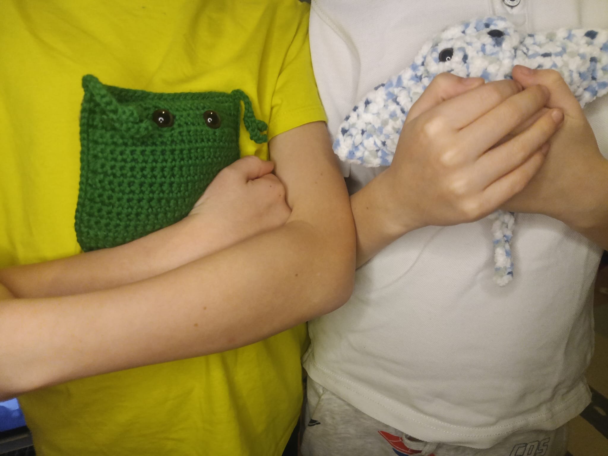 les peluches de l'association